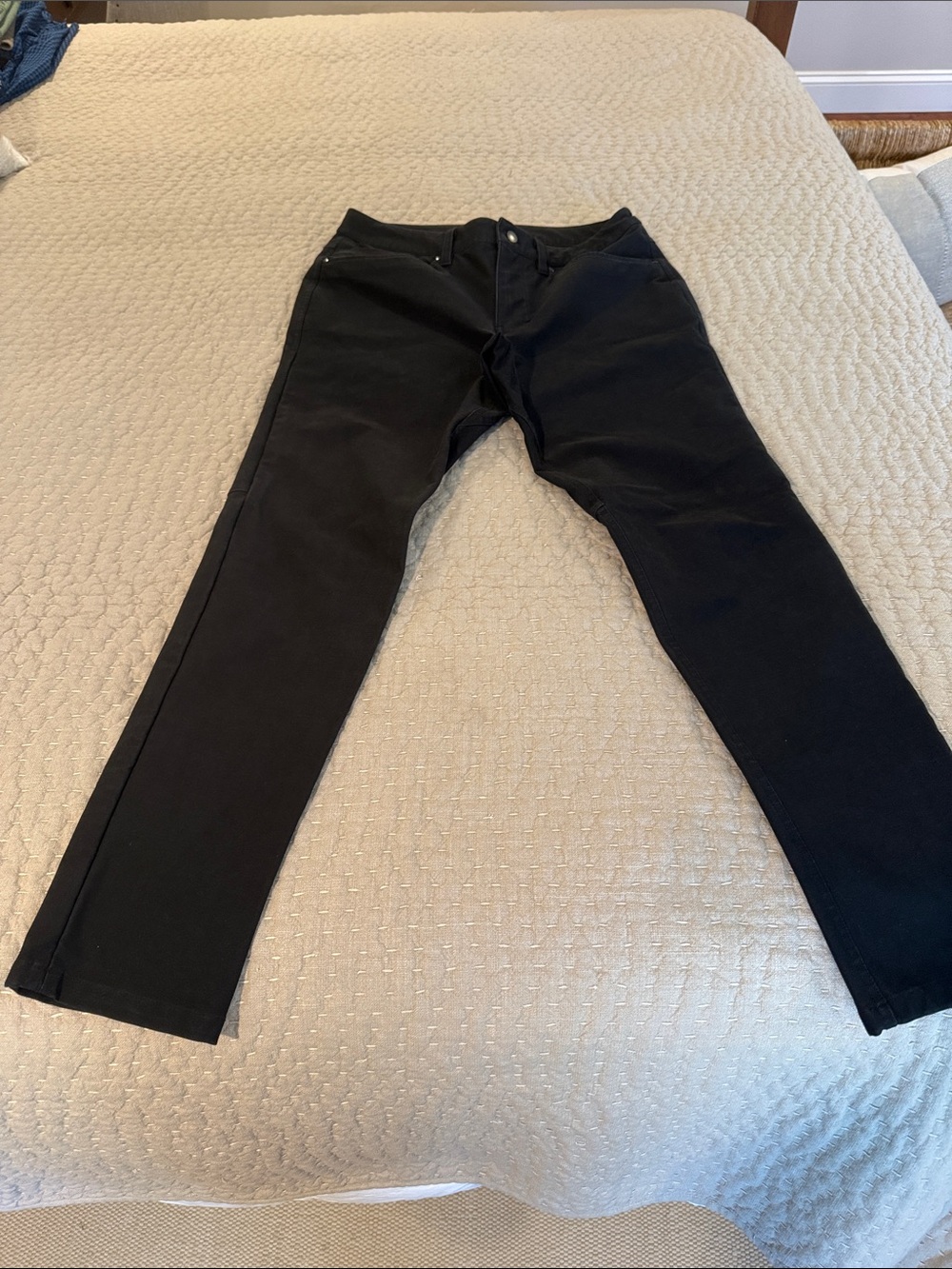 lululemon athletica Men's Black Jeans
